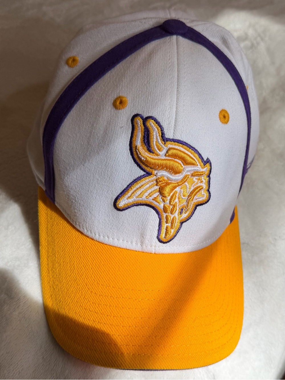 Reebok Purple and Gold Minnesota Vikings NFL Cap